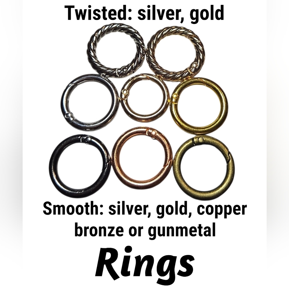 Swaps Silver Twisted Ring Necklace: Customizable Artisan Jewelry - Picture 6 of 12